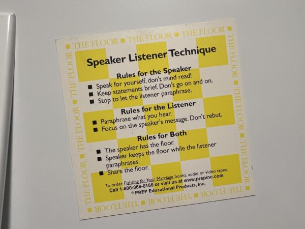 The Speaker-Listener Technique